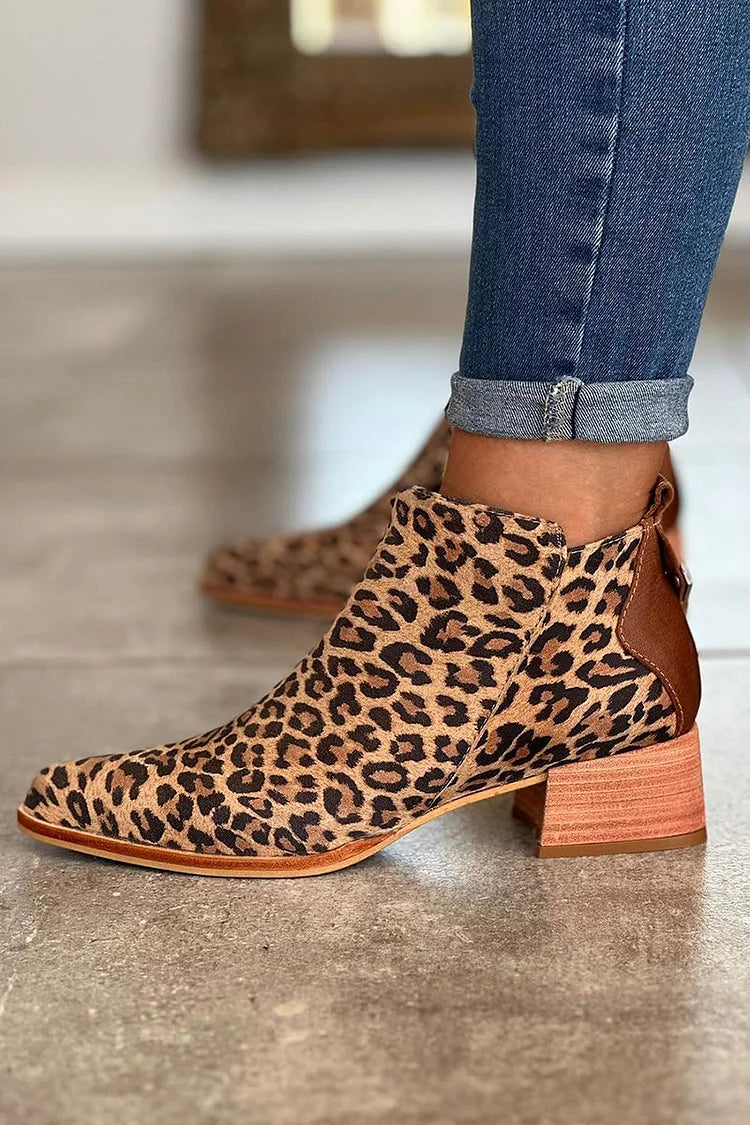 Mathilde™ | Leoparden Stiefel