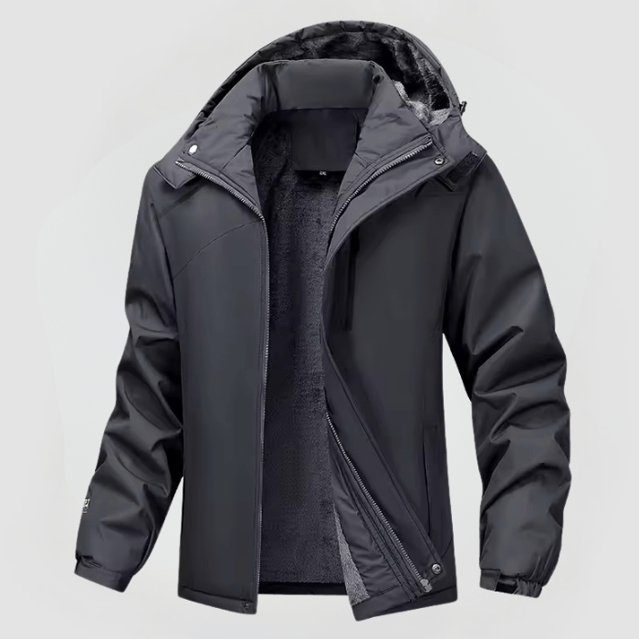 STEFFEN - WATERPROOF JACKET WITH FLEECE LINING