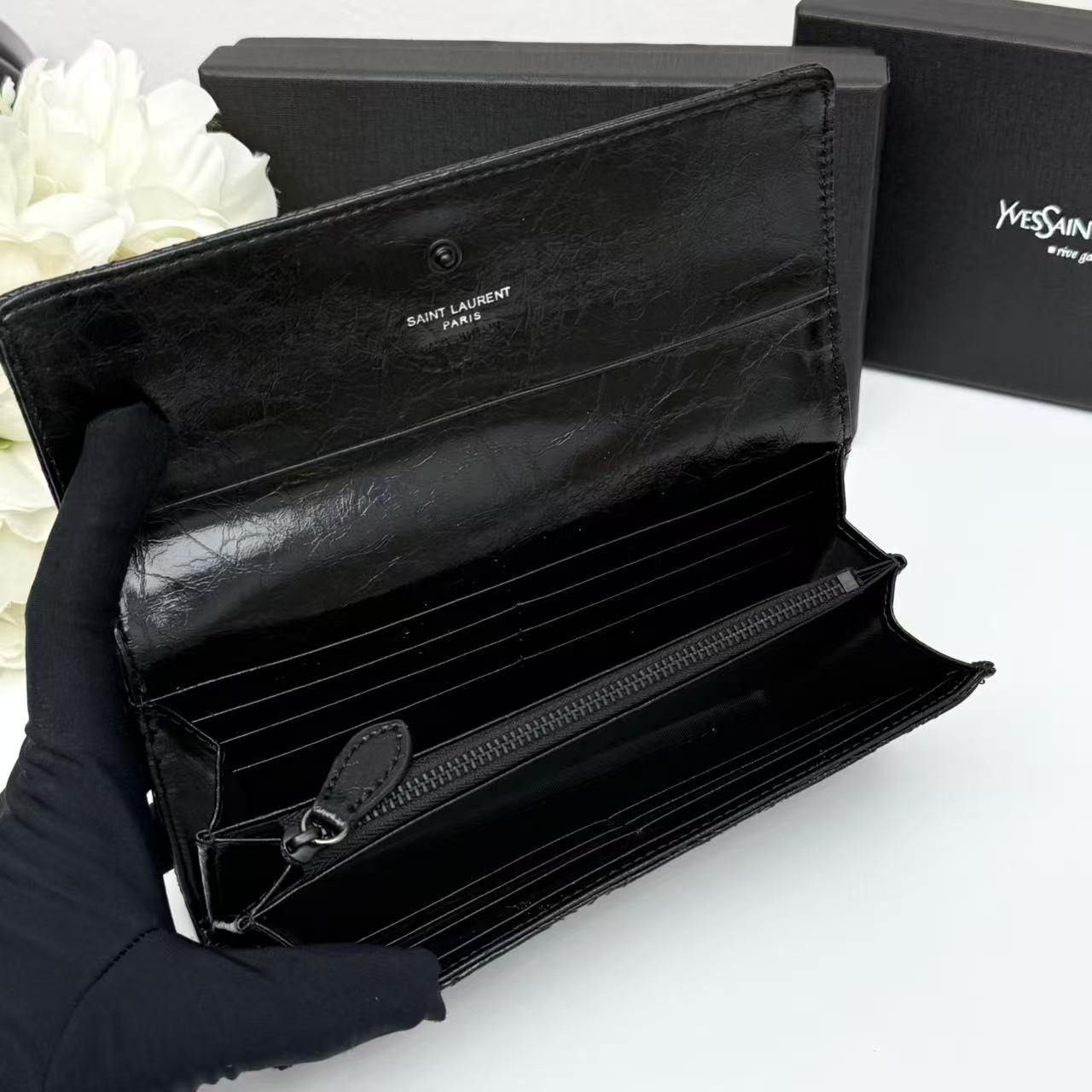 Clutch Black Luxury Wallet