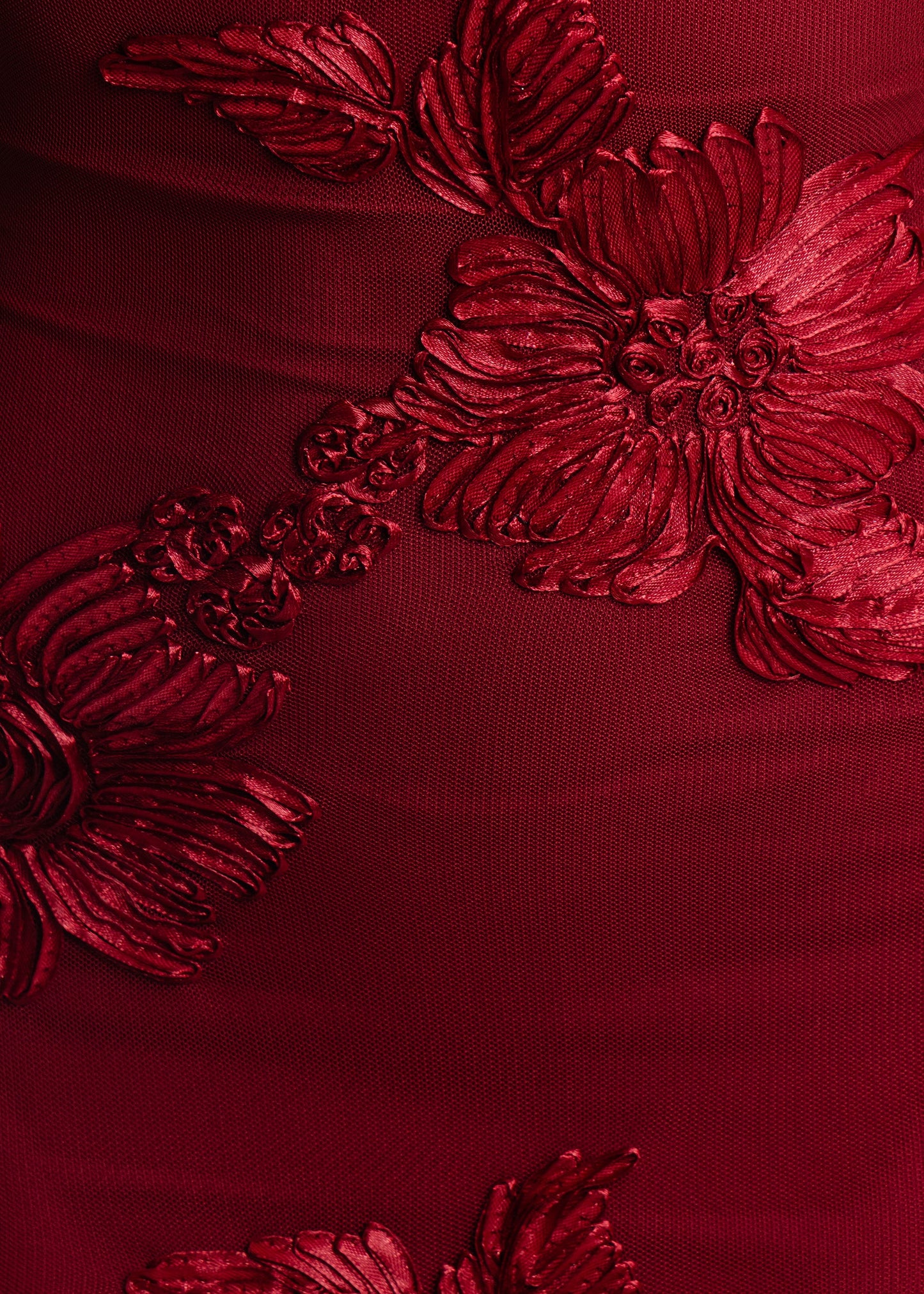 Atomic Heart Maxi Dress - Wine