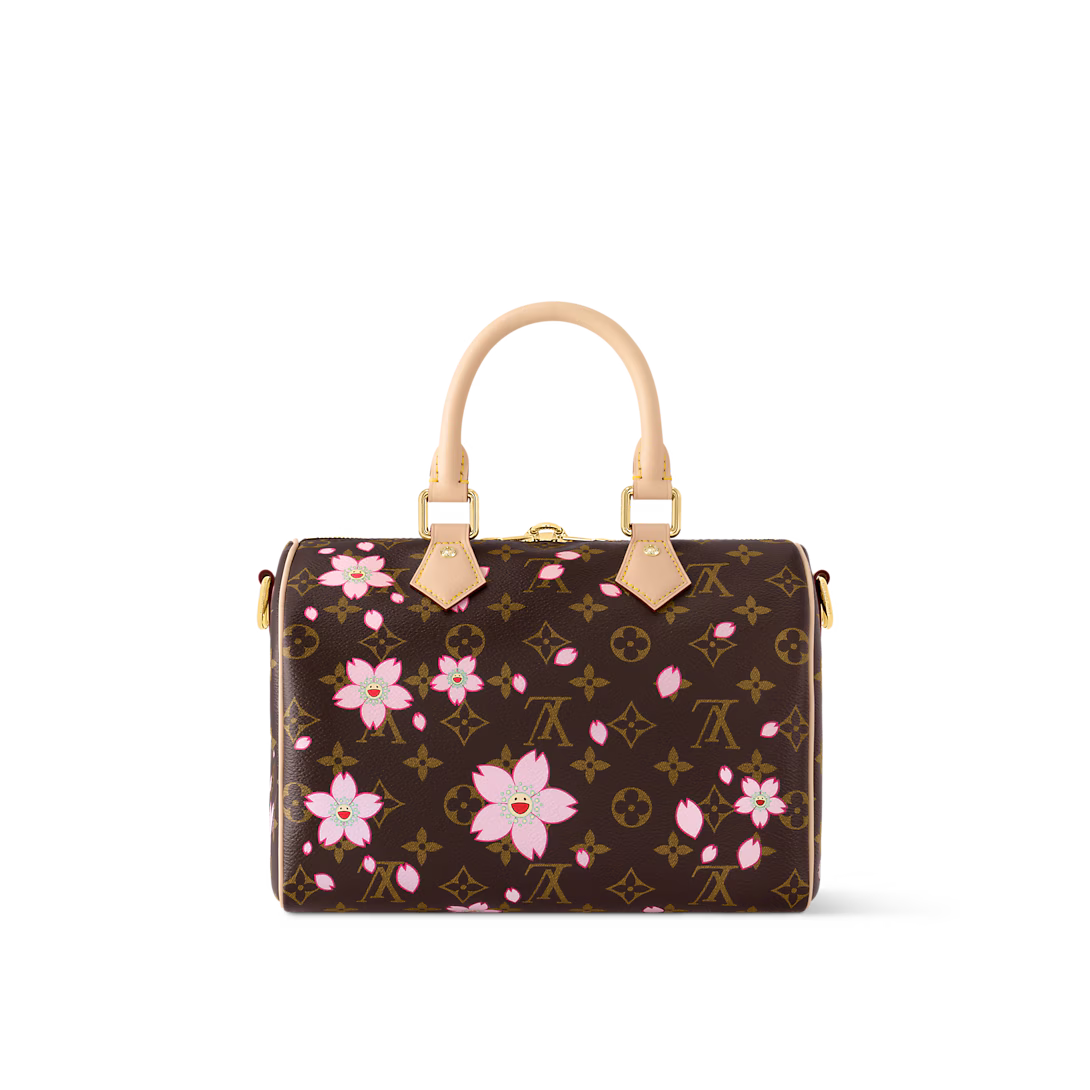 LV x TM Speedy Bandoulière 25 With Box