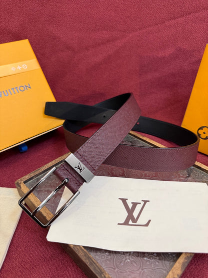 Burgundy Pont Neuf Belt