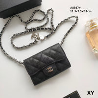 Black With Silver Chain