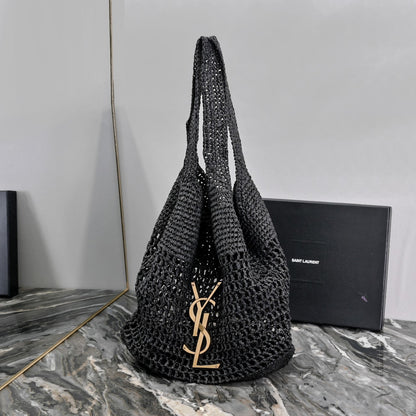 Icare Maxi Raffia Handbag