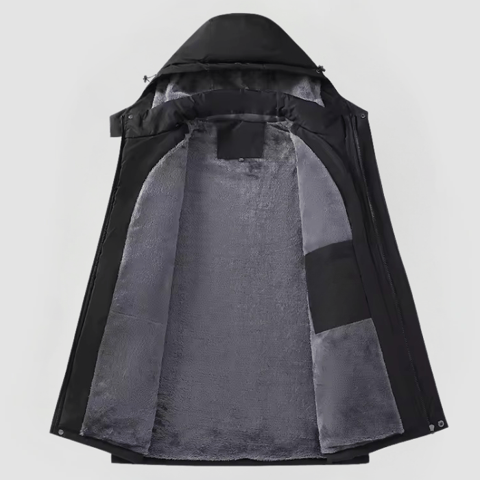 STEFFEN - WATERPROOF JACKET WITH FLEECE LINING