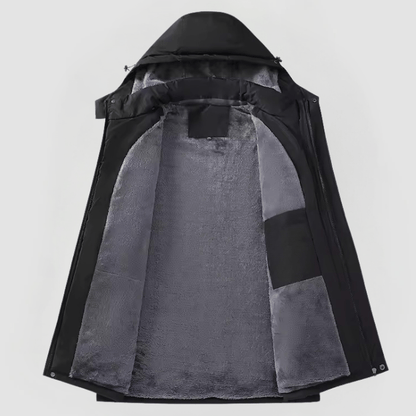 STEFFEN - WATERPROOF JACKET WITH FLEECE LINING