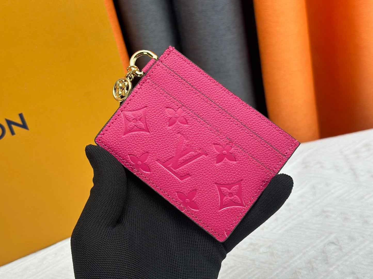 Charms Card Holder Monogram