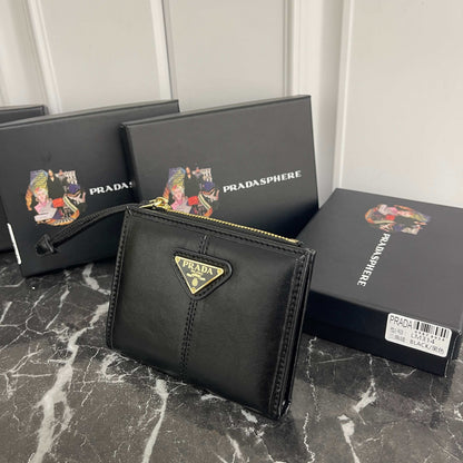 Triangle Logo Small Wallet