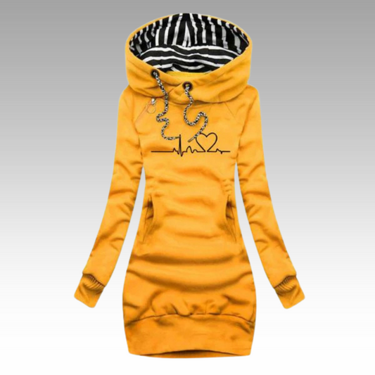 Knitelle™ - Stylish & Comfortable Knit Dress with Print