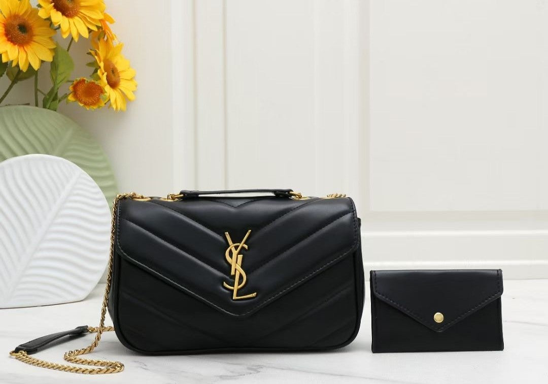 Loulou Mini Leather Crossbody