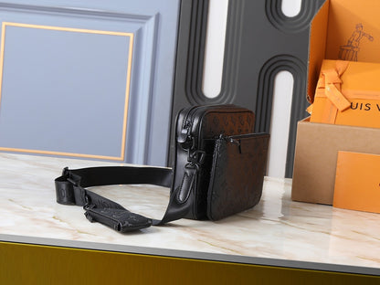 Trio Messenger Monogram Shadow Bag
