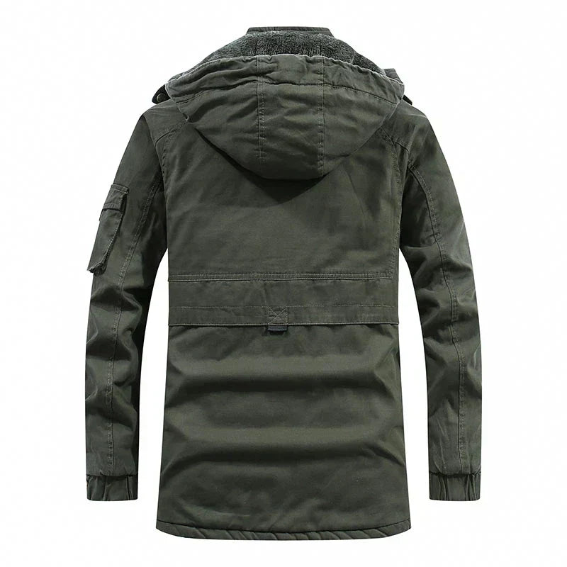 Byron | Comfortable Fleece Jacket with Hood