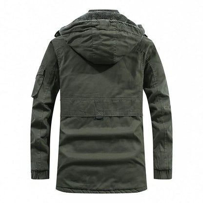 Byron | Comfortable Fleece Jacket with Hood