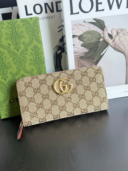 Classic Monogram Zip-Around Long Wallet