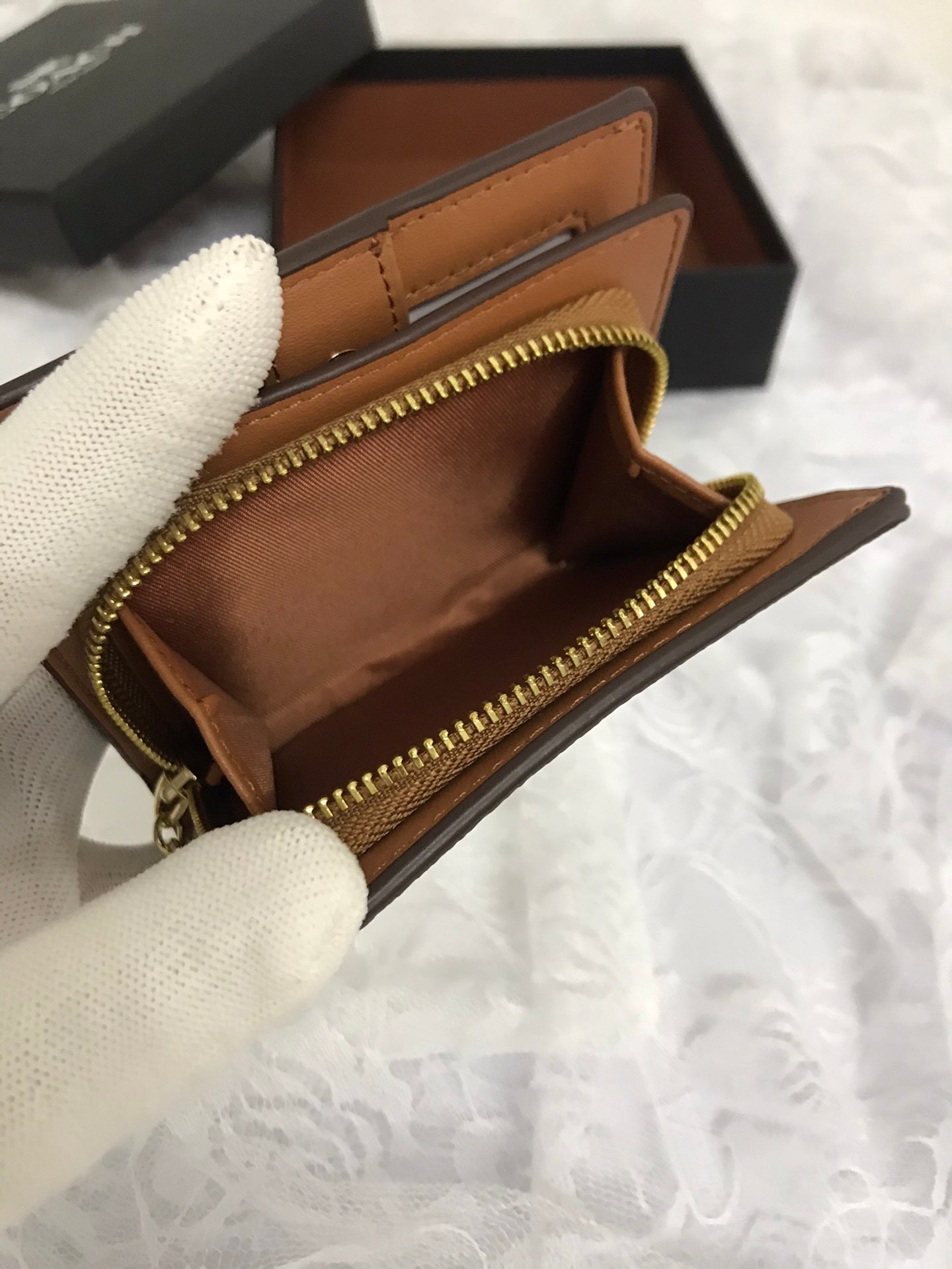 Women Signature Snap Wallet