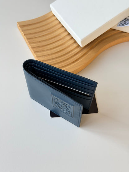 Embossed Leather Wallet