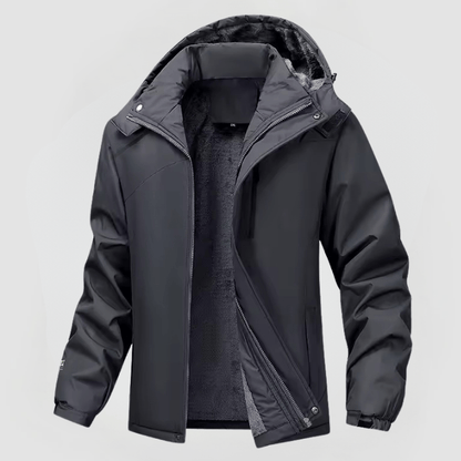 STEFFEN - WATERPROOF JACKET WITH FLEECE LINING