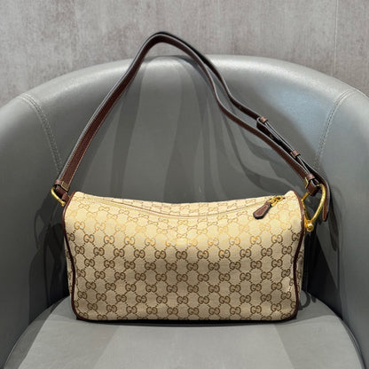 Luxury Monogram Canvas Shoulder Bag
