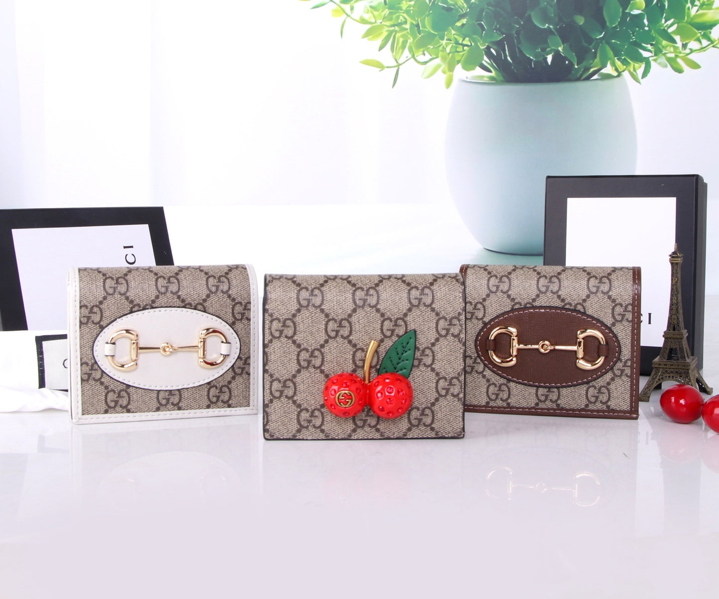 Monogram Card Case Wallet
