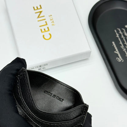 Large Classic Card Holder In Black