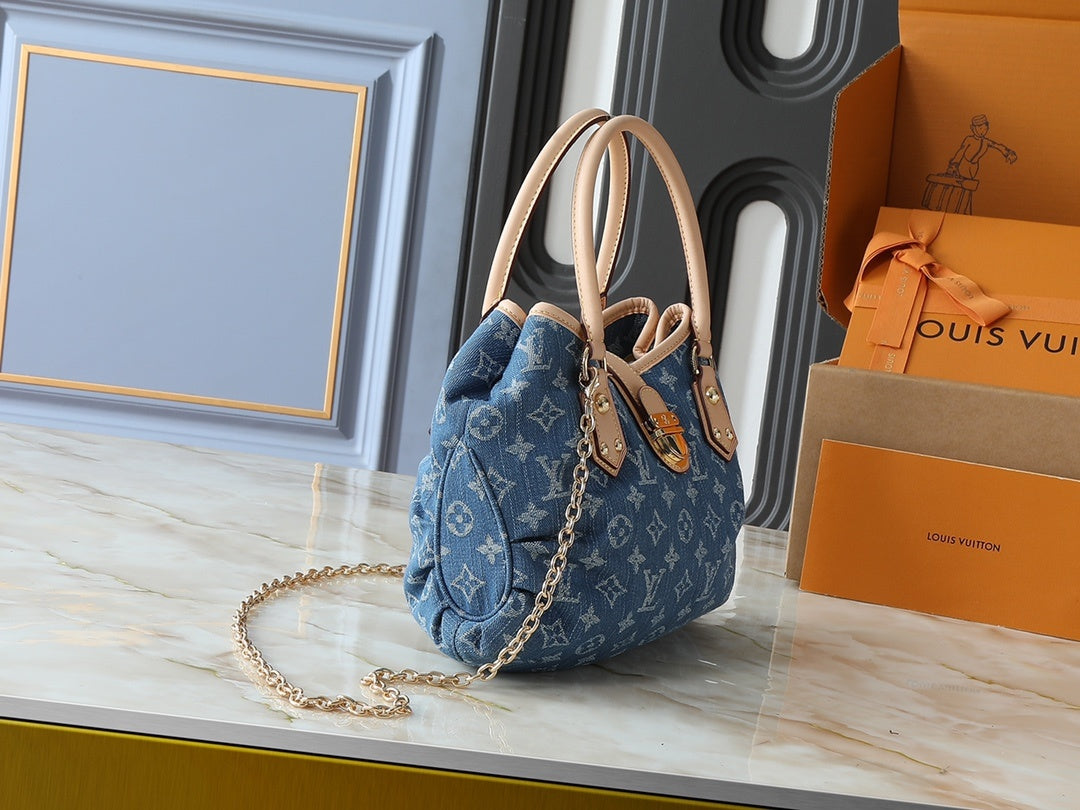 Mini Vintage Denim Handbag