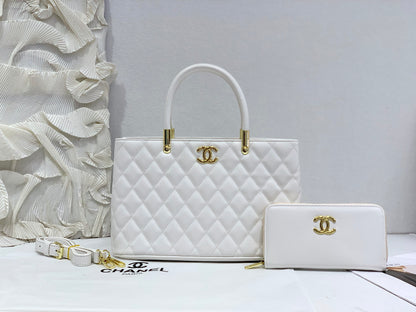 Timeless Shopping Tote Bag & Wallet