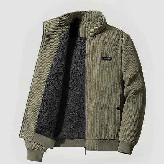 Finley · CORD JACKET WITH FLEECE LINING