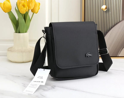 Men's Classic Flap Close Shoulder Bag