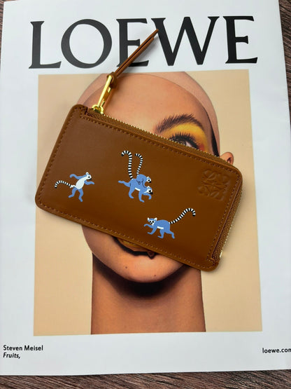 Lemur Animal Card Holder