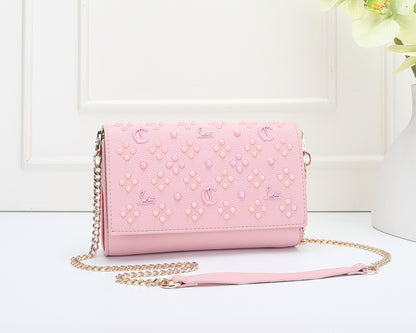 Rivet Chain Shoulder Bag