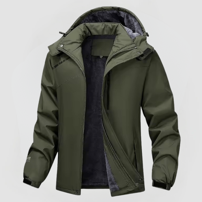 STEFFEN - WATERPROOF JACKET WITH FLEECE LINING