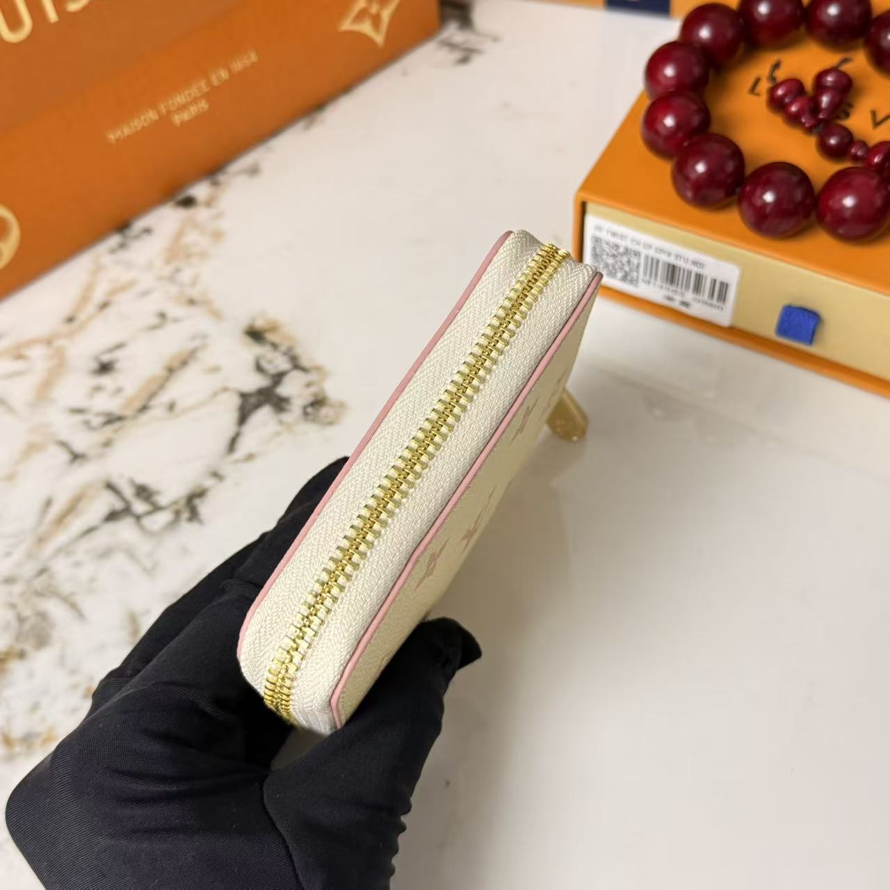 Cléa Wallet Monogram Empreinte Leather