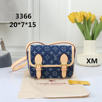 Blue Denim Monogram
