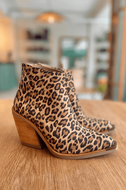 Camille™ | Leopardenmuster Stiefeletten