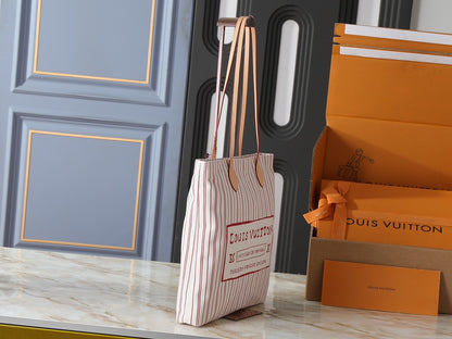 Plum Canvas Travel Bag