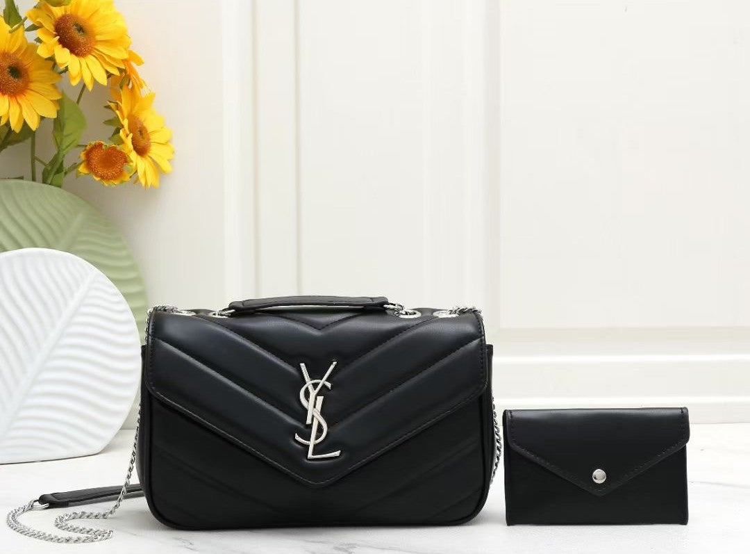 Loulou Mini Leather Crossbody
