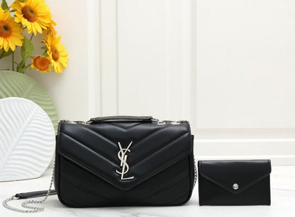 Loulou Mini Leather Crossbody