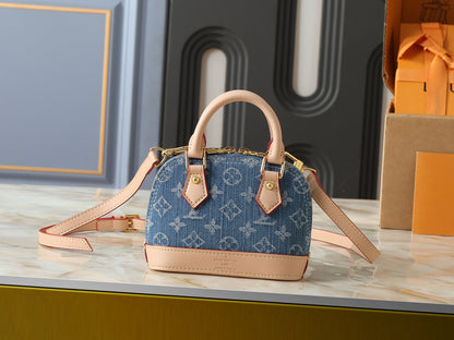 Mini Denim Handbag