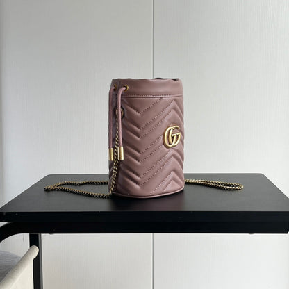 GG Bucket Bag Leather