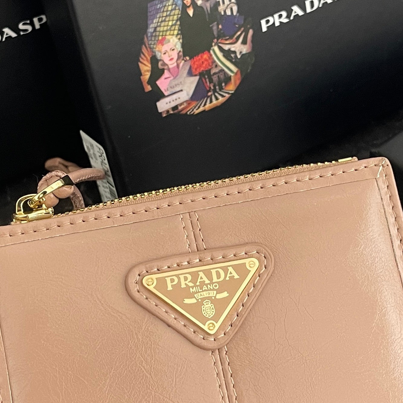 Triangle Logo Small Wallet