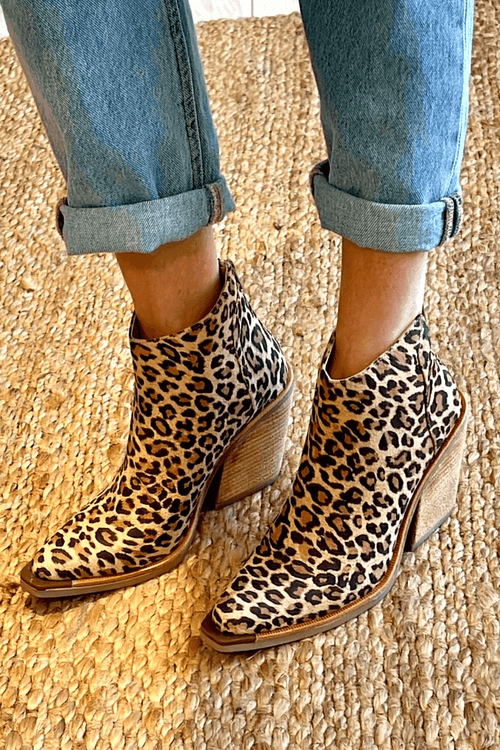Camille™ | Leopardenmuster Stiefeletten