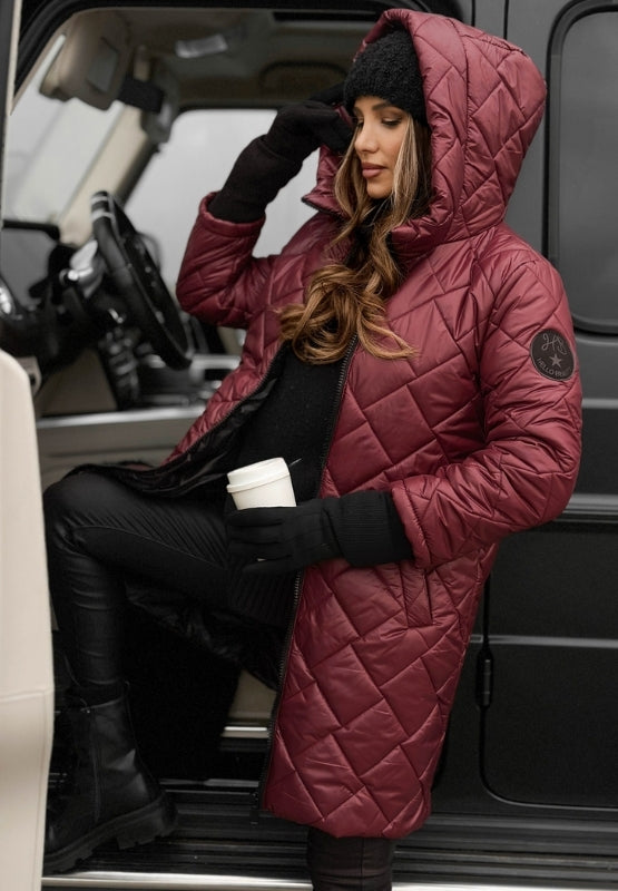 Anita | Elegant Padded Coat – Light, Warm & Timeless