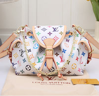 White & Vibrant Monogram