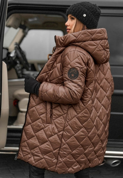 Anita | Elegant Padded Coat – Light, Warm & Timeless