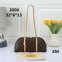 Brown Monogram with Natural Tan Trim