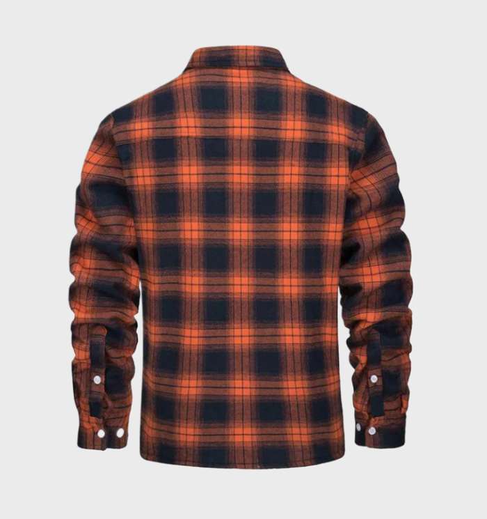 Nate™ | Men's Checked Sherpa-Lined Jacket