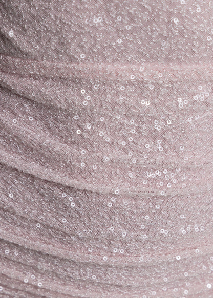 Divine Timing Drape Mini Dress - Pink