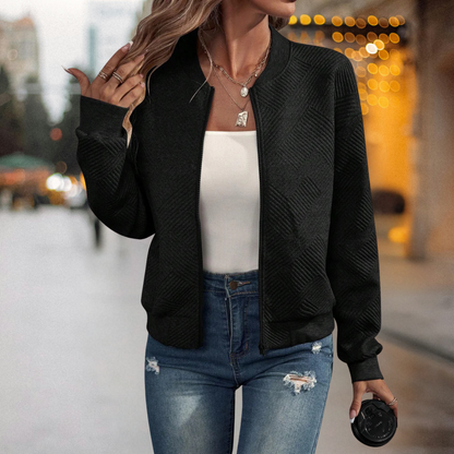 Fanny™ – Warm and Comfortable Structured Bomber Jacket