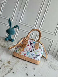 White Monogram With Lock