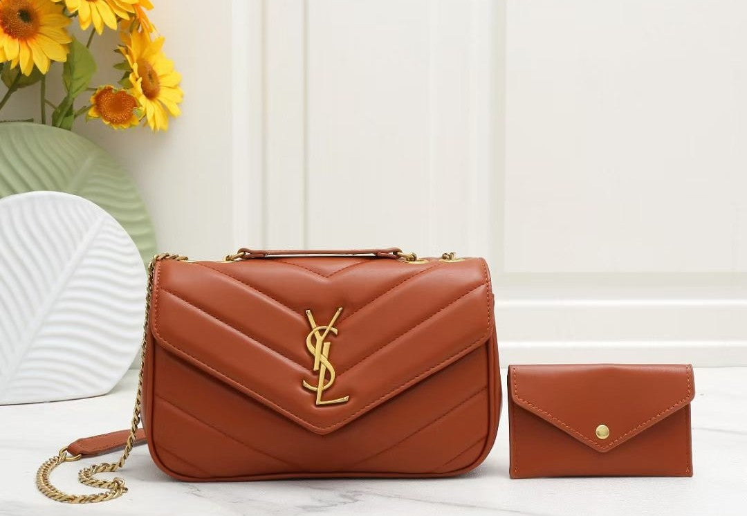 Loulou Mini Leather Crossbody